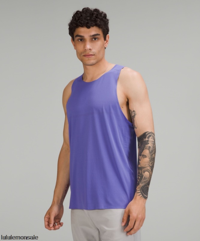 Lululemon Deutschland DELULU991 | Lululemon Deutschland Belastet Indigo Schnell Und Kostenlos Singlet
